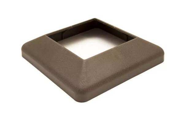 Крышка нижняя ПВХ для столба Deckart 100х100 Венге купить в Калаче-на-Дону