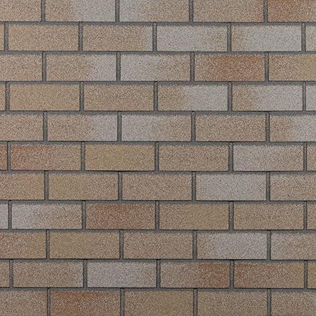 Фасадная плитка битумная, Технониколь HAUBERK кирпич Каталонский купить в Калаче-на-Дону