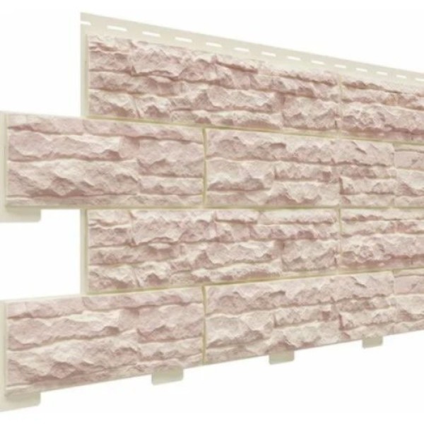 Фасадная панель Доломит Скалистый риф Люкс Жемчуг купить в Калаче-на-Дону