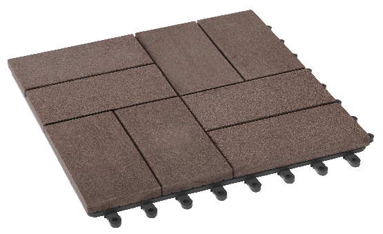 Модульный паркет ДПК GRINDERDECO Люкс 9 Шоколад купить в Калаче-на-Дону