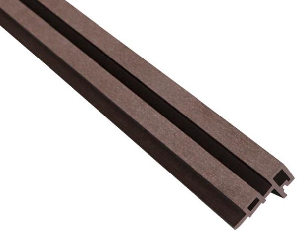 Угловой элемент для панели ДПК Outdoor шлифованный морёный дуб купить в Калаче-на-Дону