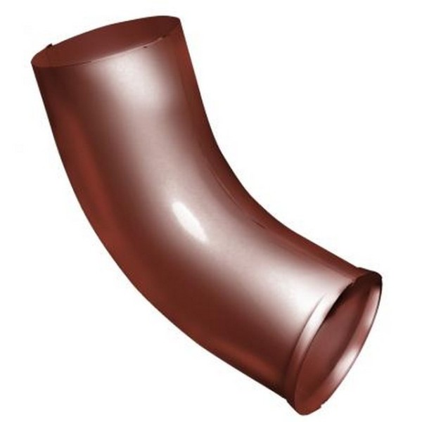 Водосток Grand Line 125x90 – Колено сливное RAL 8004 купить в Калаче-на-Дону