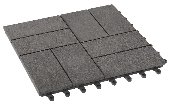 Модульный паркет ДПК GRINDERDECO Люкс 9 Серый базальт купить в Калаче-на-Дону