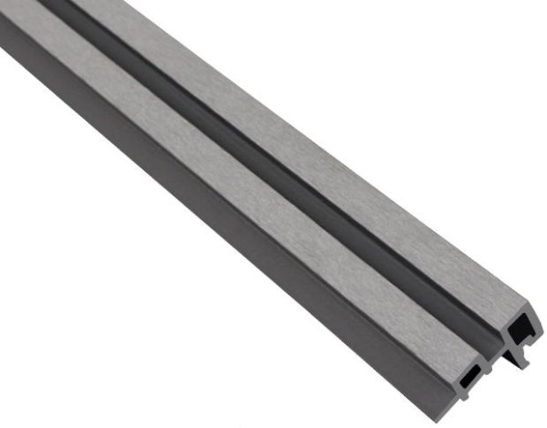 Угловой элемент для панели ДПК Outdoor шлифованный серый купить в Калаче-на-Дону