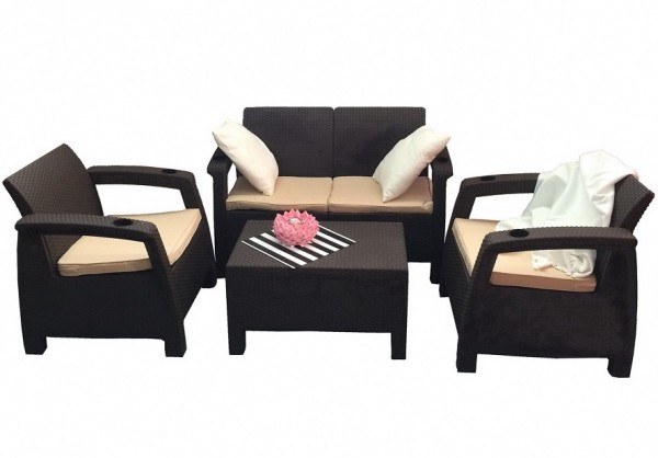 Комплект Yalta Terrace Set венге купить в Калаче-на-Дону