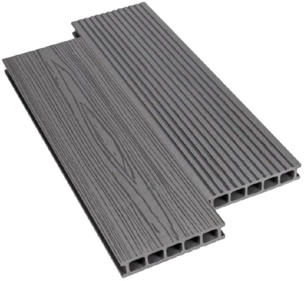 Террасная доска ДПК Deckart Praktik Optimum Серый купить в Калаче-на-Дону