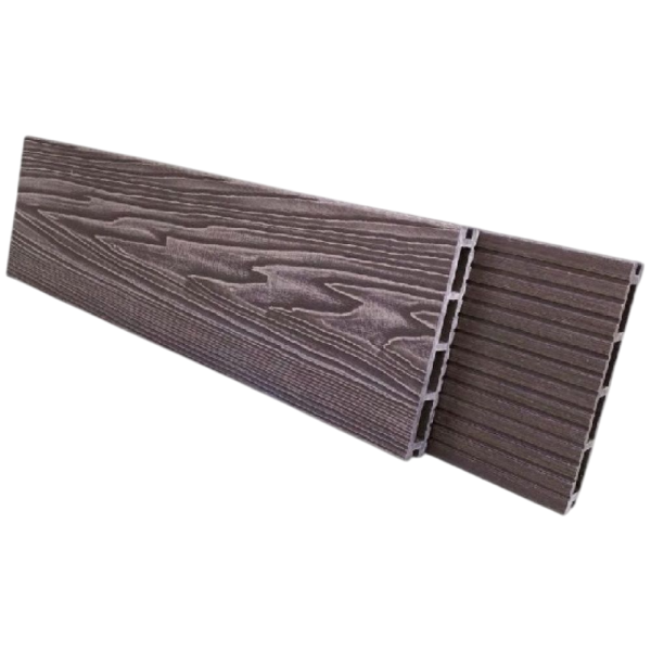Террасная доска NanoWood Comfort 3D тиснение + вельвет Венге купить в Калаче-на-Дону