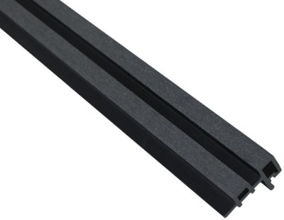 Угловой элемент для панели ДПК Outdoor шлифованный черный