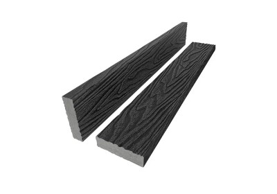 Брус лавочный 3D-тиснение 20х80 Графит