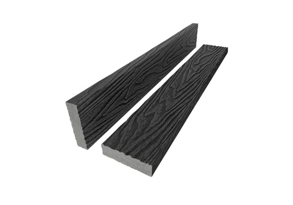 Брус лавочный 3D-тиснение 20х80 Графит купить в Калаче-на-Дону