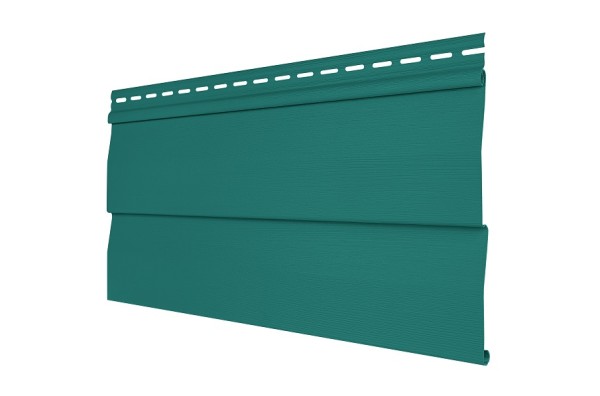 Виниловый сайдинг Tecos - корабельный брус, изумруд купить в Калаче-на-Дону