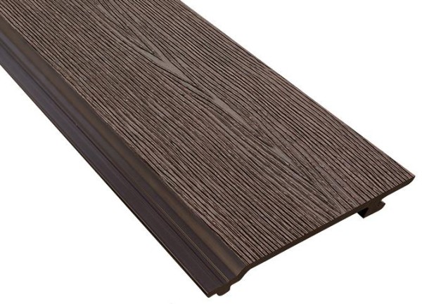 Фасадная доска ДПК Outdoor 3D STORM коричневая микс купить в Калаче-на-Дону