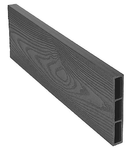 Доска для грядок и клумб из ДПК NauticPrime, 25х150х2950 серый купить в Калаче-на-Дону