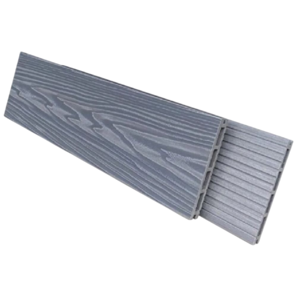 Террасная доска NanoWood Comfort 3D тиснение + вельвет Серый купить в Калаче-на-Дону