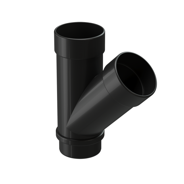 Тройник 45° Docke Lux ПВХ - Карбон купить в Калаче-на-Дону