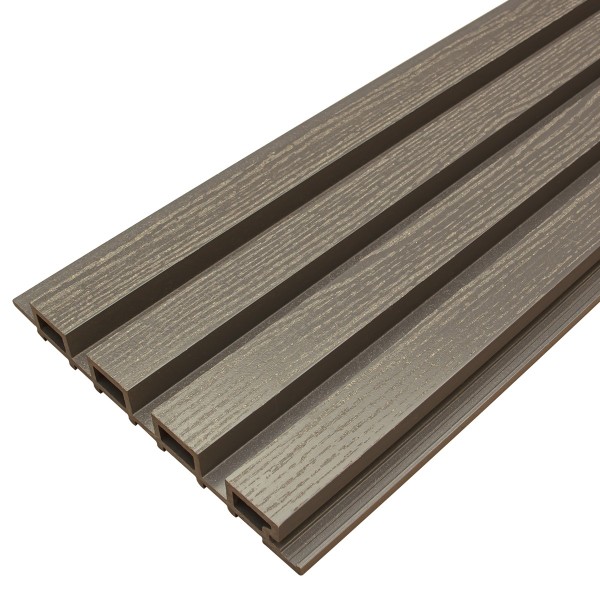 Фасадная доска из ДПК Faynag Wood Рейка Графит купить в Калаче-на-Дону