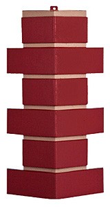 Угол T-Сайдинг - Кирпич Модерн Красный купить в Калаче-на-Дону