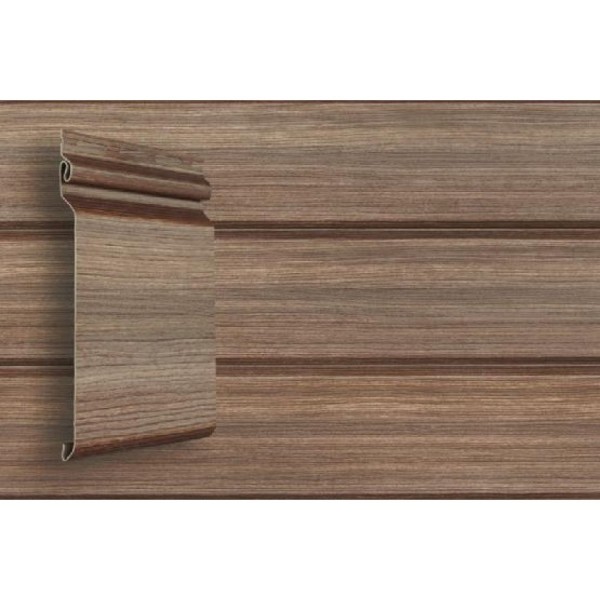 Виниловый сайдинг Grand Line Natural-Брус Tundra - Кедр купить в Калаче-на-Дону