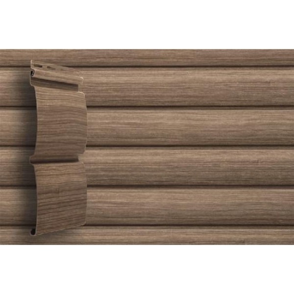 Виниловый сайдинг Grand Line Tundra Блок-хаус - Кедр купить в Калаче-на-Дону