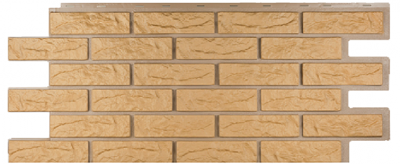 Фасадная панель Техоснастка, Лондон Брик, Бежевый купить в Калаче-на-Дону