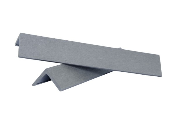 Уголок ДПК завершающий шлифованный SINGARAJA серый купить в Калаче-на-Дону