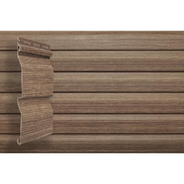 Виниловый сайдинг Grand Line Tundra Корабельная доска 3.00м - Кедр купить в Калаче-на-Дону