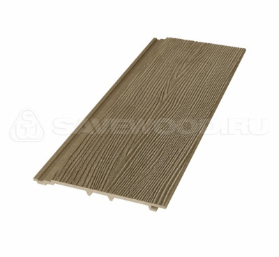 Сайдинг из дпк savewood sw-cedrus радиальный распил тик