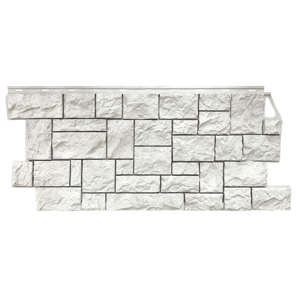 Фасадная панель FineBer, Камень Дикий, Жемчужный купить в Калаче-на-Дону