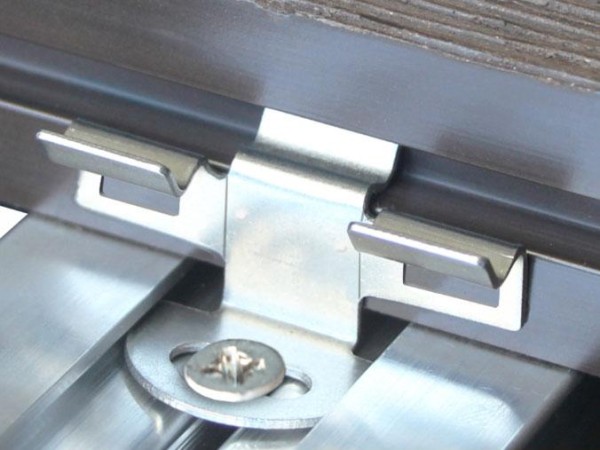 Кляймер промежуточный KRONEX № 7 для алюмин. лаги (упак100 шт купить в Калаче-на-Дону