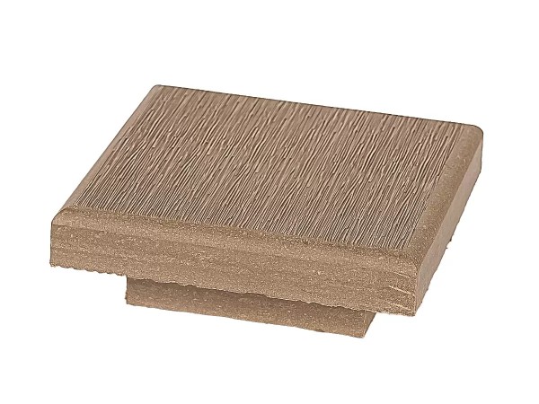 Крышка ДПК для столба 100x100 Орех купить в Калаче-на-Дону