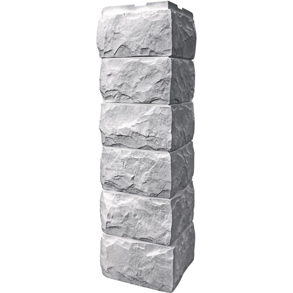 Угол наружный FineBer, Скол Светло серый купить в Калаче-на-Дону