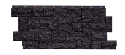 Фасадная панель Nordside Северный камень Шоколадный