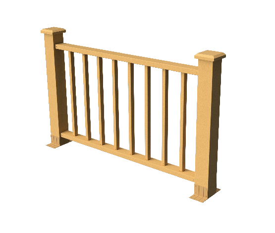 Ограждения декоративное ДПК GRINDERDECO Альма 1500 со скрытым крепежом песчаник купить в Калаче-на-Дону