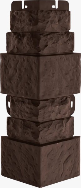 Угол наружный Альта-Профиль Кирпич антик ЭКО Коричневый купить в Калаче-на-Дону