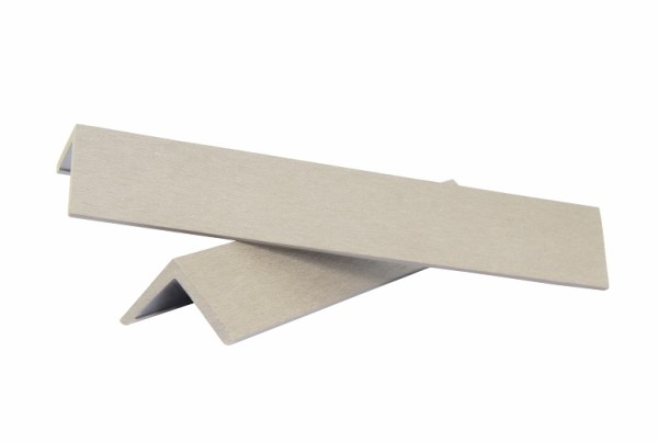 Уголок ДПК завершающий шлифованный SINGARAJA белый купить в Калаче-на-Дону