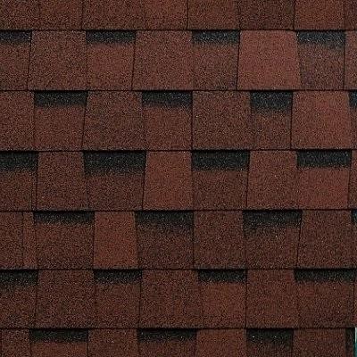 Двухслойная ламинированная черепица Shinglas, серия Фазенда – Красный купить в Калаче-на-Дону