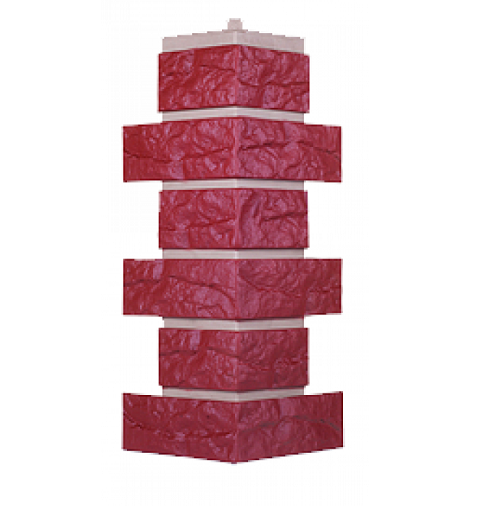 Угол T-Сайдинг-Кирпич Лондон Брик Красный купить в Калаче-на-Дону