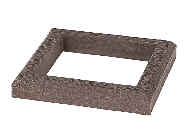 Рамка ДПК для столба 100x100 Венге купить в Калаче-на-Дону