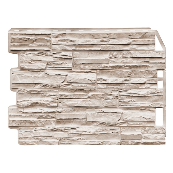 Фасадная панель FineBer, Скол -  Светло бежевый купить в Калаче-на-Дону