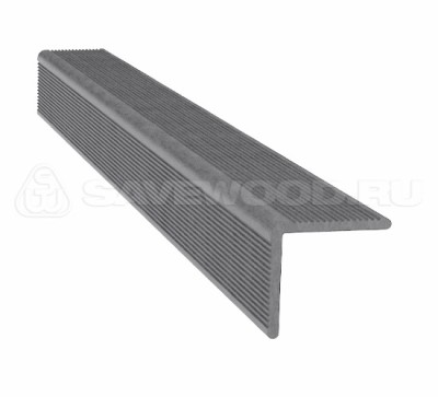 Уголок из ДПК Savewood – Пепельный