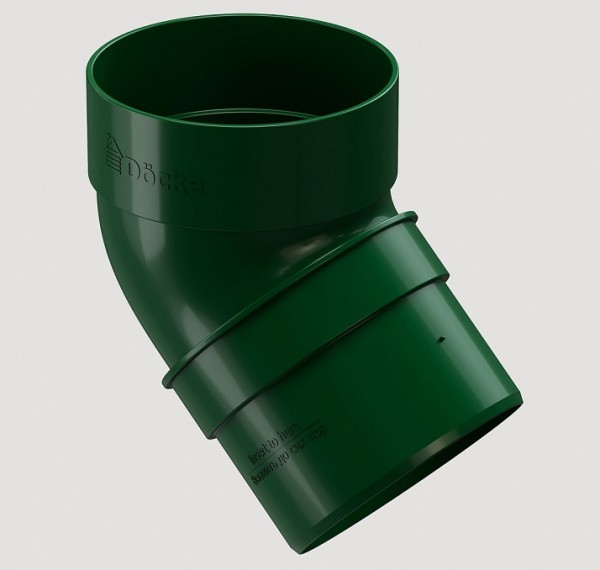 Колено 45˚ПВХ Docke STANDART зеленый купить в Калаче-на-Дону