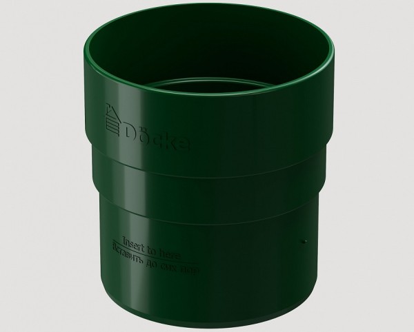 Муфта соединительная ПВХ Docke STANDART зеленый купить в Калаче-на-Дону