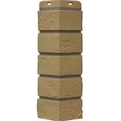 Угол Grand Line состаренный кирпич Элит солома, ШОВ белый купить в Калаче-на-Дону