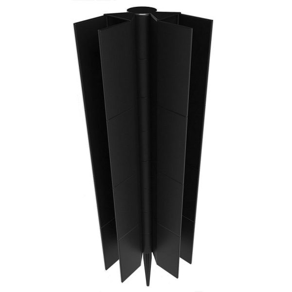 Угловой (стыковочный) шарнир для грядкок ДПК 300мм чёрный купить в Калаче-на-Дону