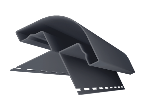 Угол наружный радиусный Графит купить в Калаче-на-Дону