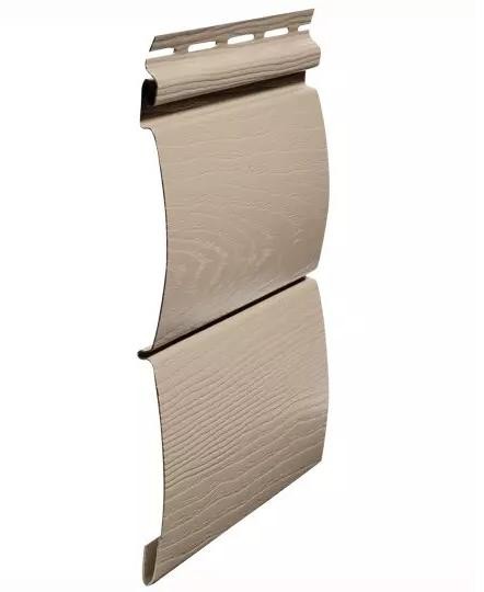 Виниловый сайдинг fineber (файнбер) - серия blockhouse (блокхаус) "бревно", сандал купить в Калаче-на-Дону