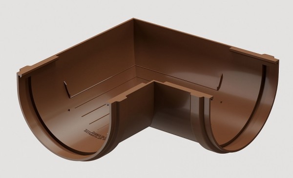 Угловой элемент 90˚ПВХ Docke STANDART Светло-коричневый купить в Калаче-на-Дону