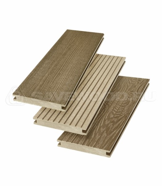 Террасная доска SW Fraxinus (R) полнотелая «SaveWood» Тик купить в Калаче-на-Дону