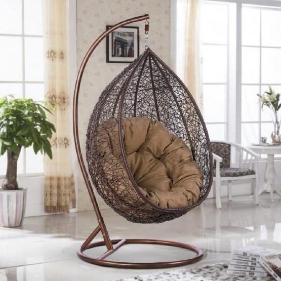 Кресло Подвесное из искусственного ротанга AFM-219A Brown купить в Калаче-на-Дону