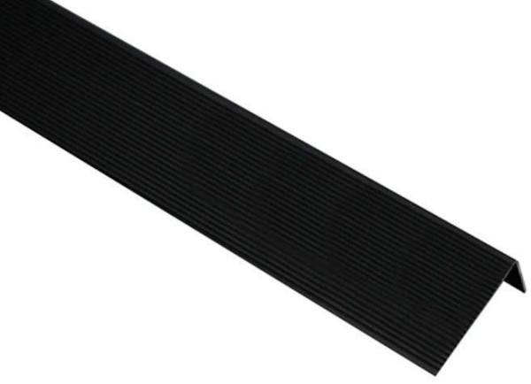 Угол завершающий алюминиевый KRONEX 51,5x30x3000 мм. черный купить в Калаче-на-Дону